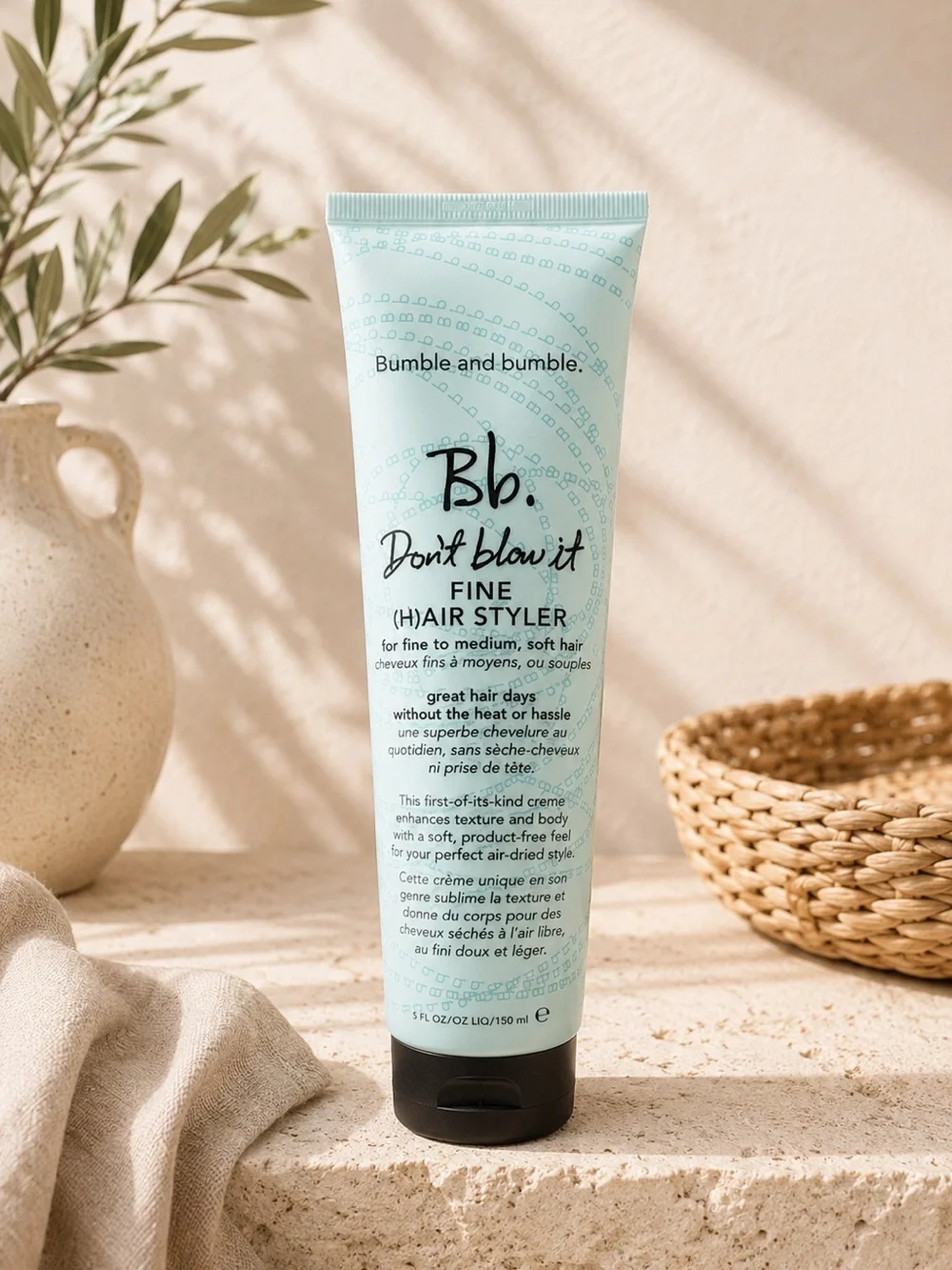 ✨ NEW Bumble and bumble Don’t Blow It Fine Hair Styler 5 oz Air Dry Cream ✨